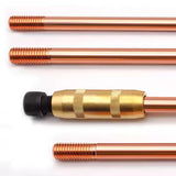 Special Anti-corrosion Copper plated steel grounding rods（Combination type）