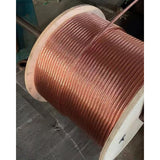 Multi strand bare copper stranded wire